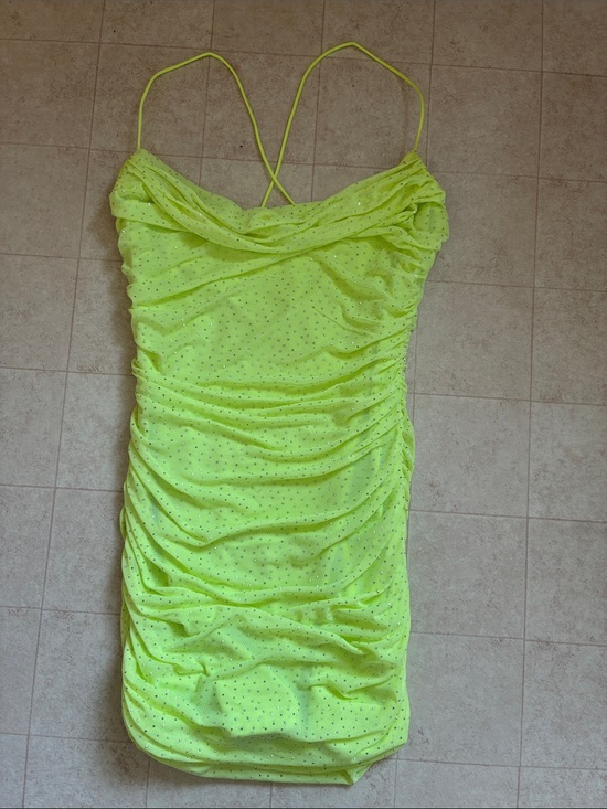 Windsor Dresses & Skirts - Windsor Women’s Sparkle Time Bodycon Mini Dress Size Medium Rhinestone Mesh HOCO